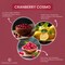 Cranberry Cosmo Scented Candle Jar, Highly Fragranced Candles for Home Scented, Mottled Wax Candle, 2 Wick, 8 oz - Made in The USA